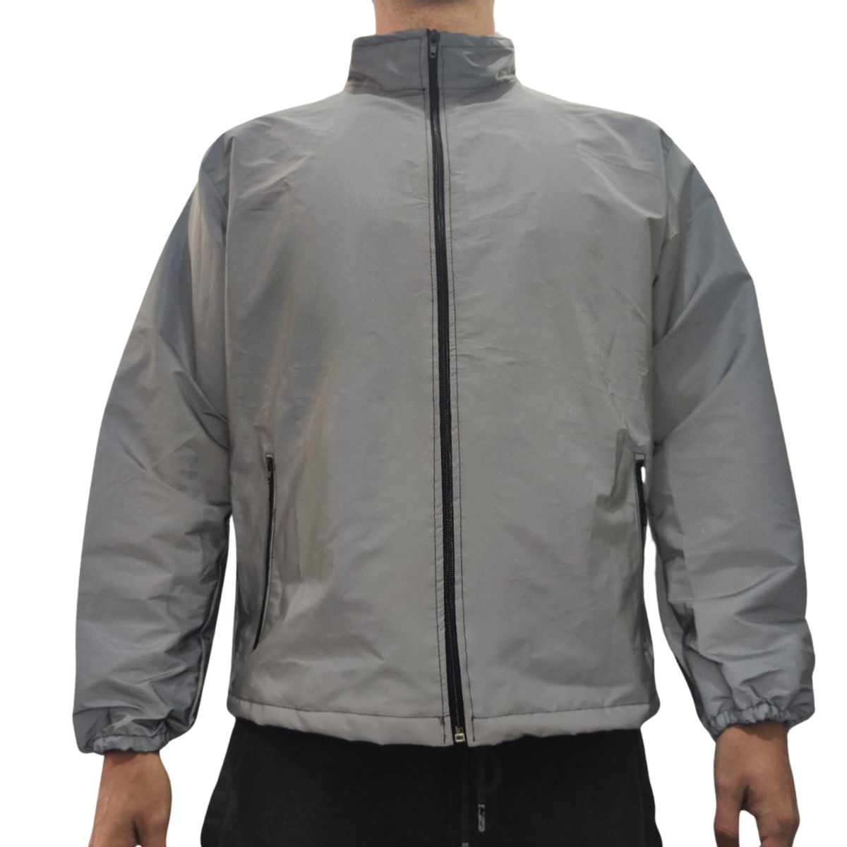 SPORT - Chaqueta Reflectiva Rompevientos Moto Ciclismo Deportes