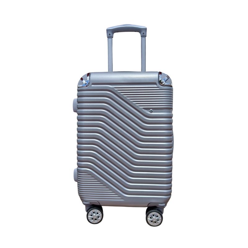BIN COLOMBIA - Maleta De Viaje Bin W0025 Plata 10kg Tamano S 18 Pulg