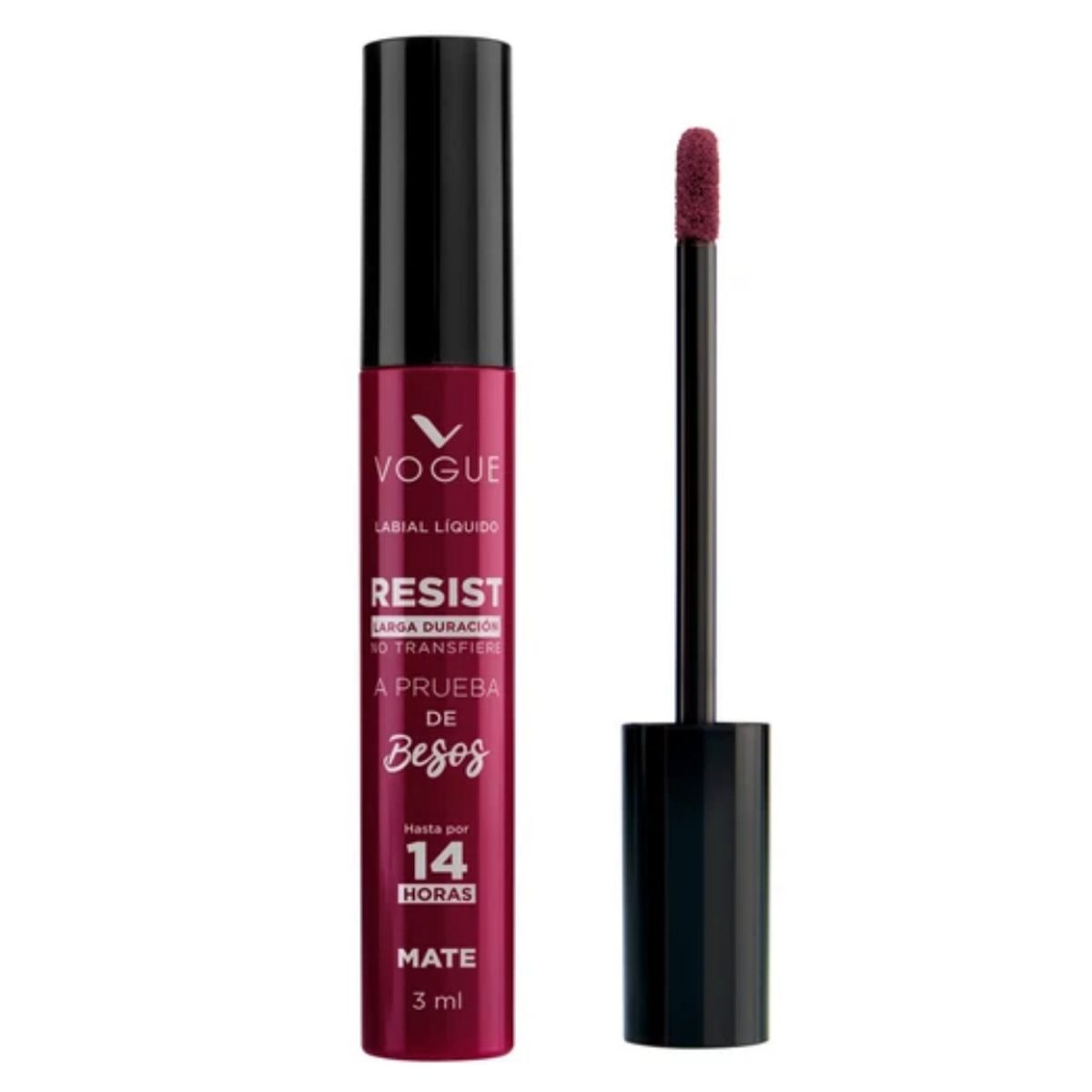 VOGUE - Labial Líquido Vogue A Prueba De Besos Tono Vive 3ml