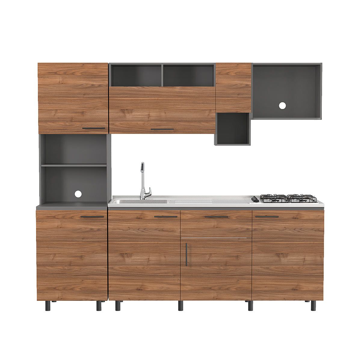 CORONA - Cocina Praga 1.80 Izquierda