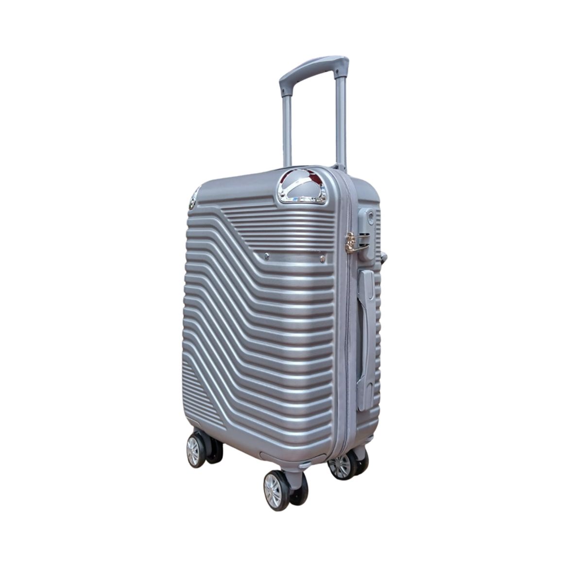 BIN COLOMBIA - Maleta De Viaje Bin W0025 Plata 10kg Tamano S 17 Pulg