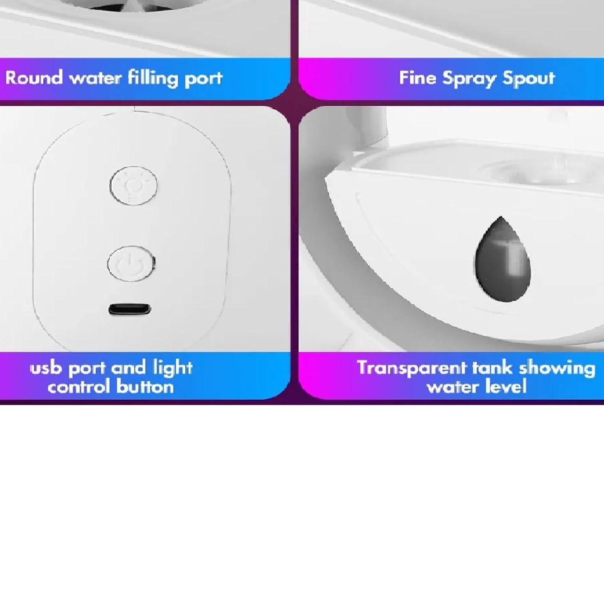 SKY - Humidificador Antigravedad Lampara G