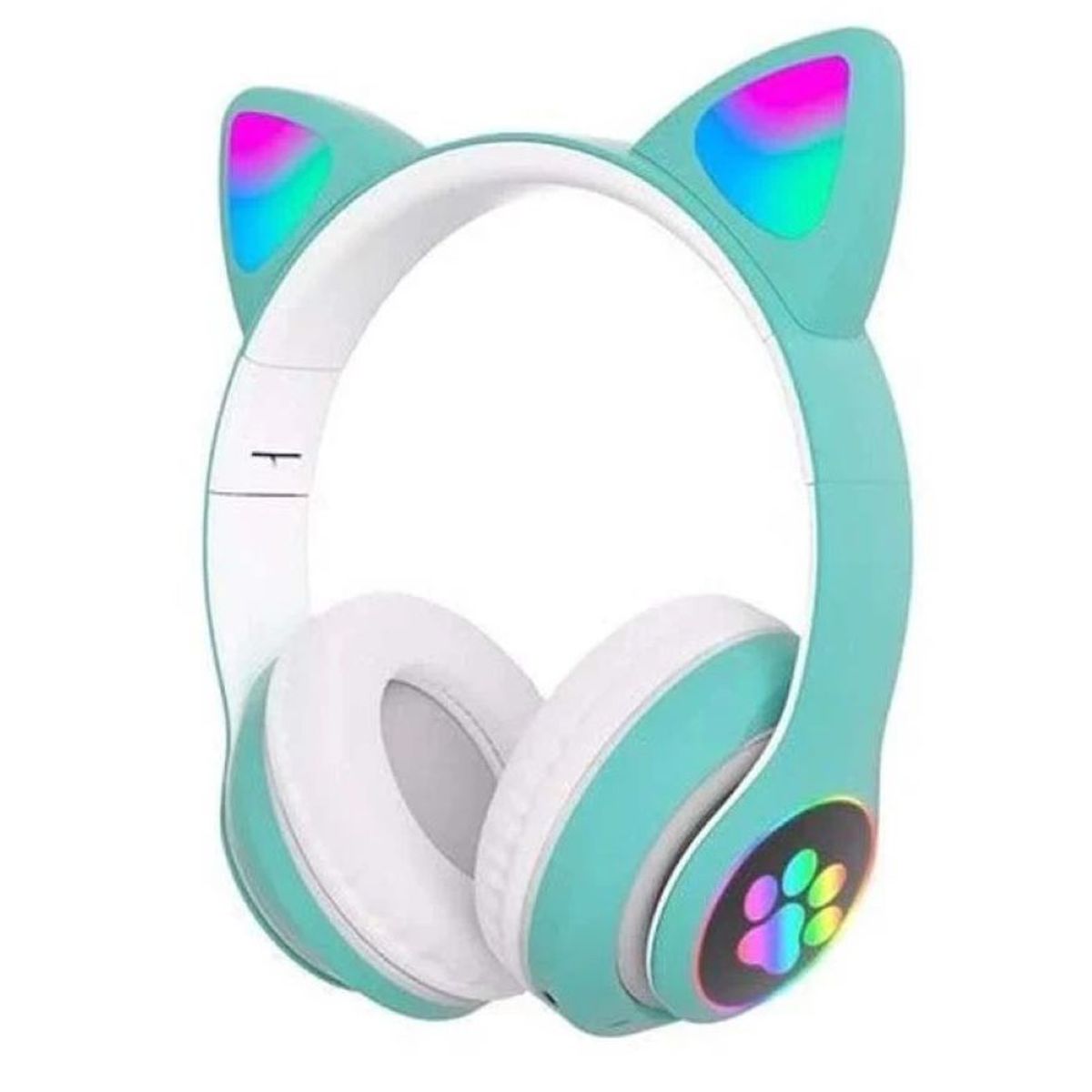 FLY - Audífonos Diadema Bluetooth RGB Orejas Gato Fly