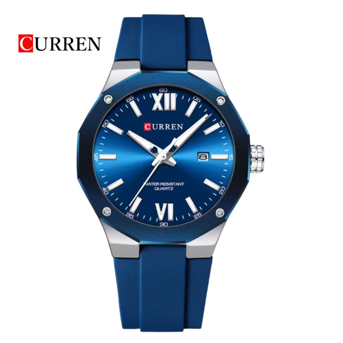 CURREN - Reloj CURREN 8465 Elegante Para Hombre - Azul