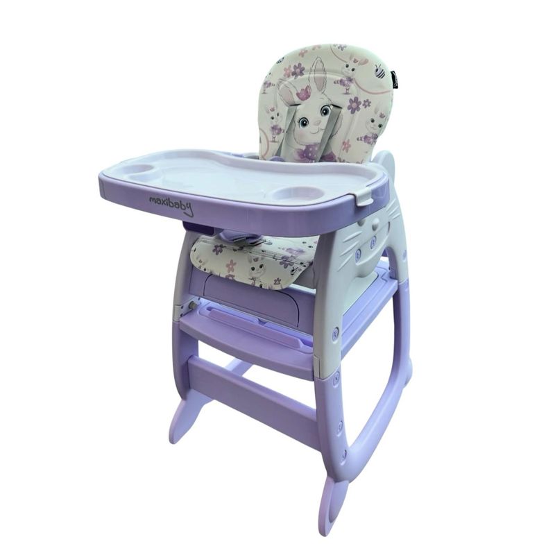MAXIBABY - Silla Comedor Tipo Escritorio 3en1 Con Lego Para Bebe