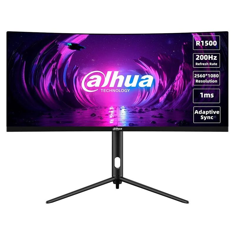 DAHUA - Monitor Curvo Gamer Dahua 30 WFHD VA 200Hz 1ms E330C