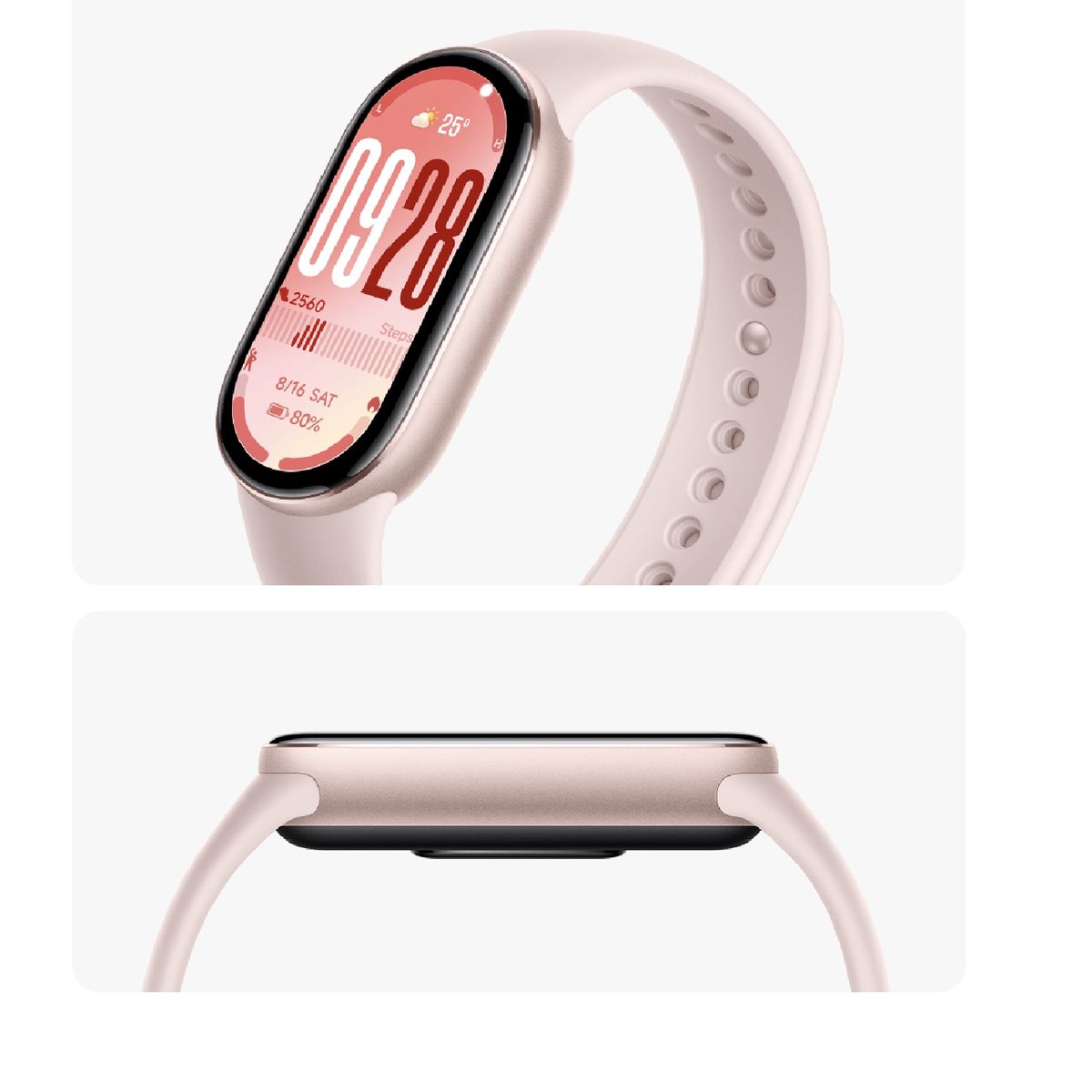 XIAOMI - PULSERA INTELIGENTE XIAOMI SMART BAND 10 ROSADA