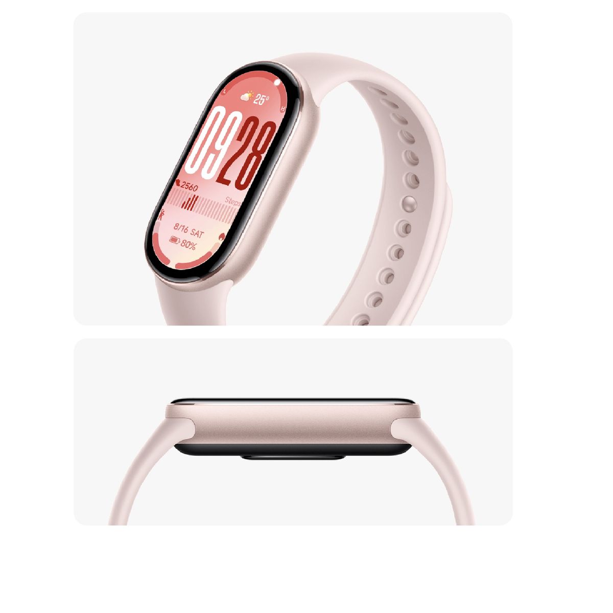 XIAOMI - PULSERA INTELIGENTE XIAOMI SMART BAND 10 ROSADA