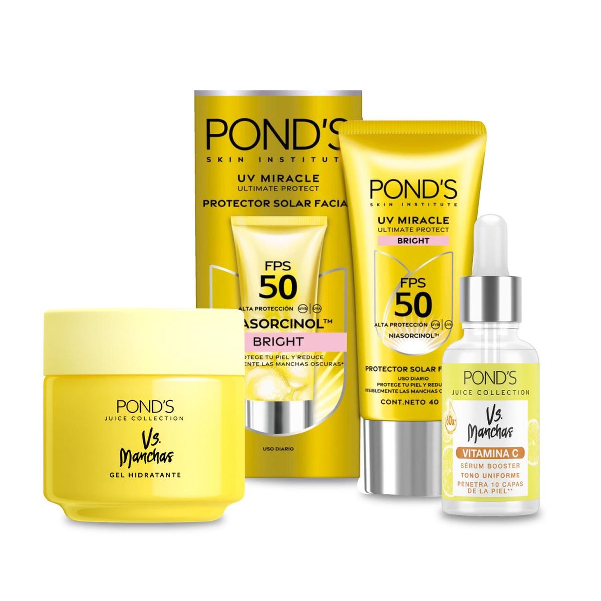 PONDS - Crema Hidratante Ponds Vitamina C + Protector solar