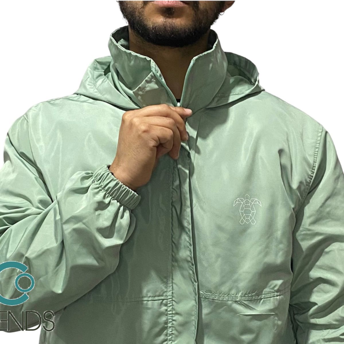 CO TRENDS - Chaqueta Rompevientos SAFARY Verde Manzana