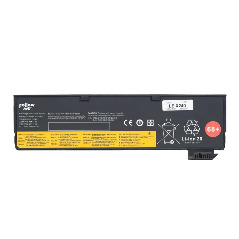 GENERICO - BATERIA OEM PARA LENOVO X240