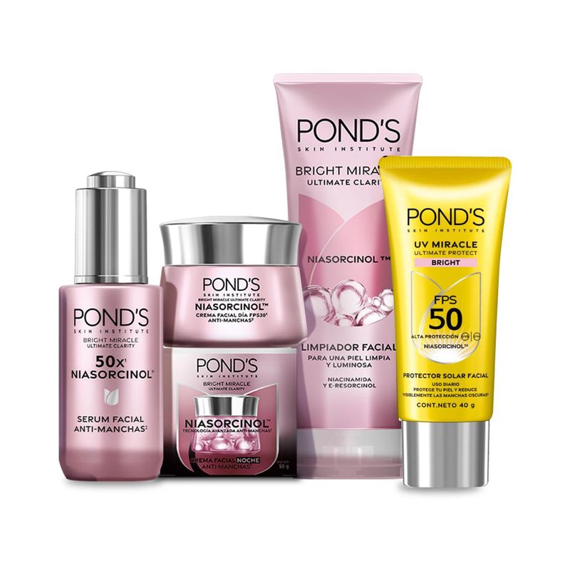 PONDS - Kit Ponds Niasorcinol + protector solar Bright 40g
