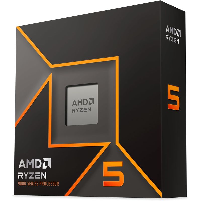 AMD - Procesador Amd Ryzen 5 9600x Am5 De 6 Núcleos Y 9 Hilos