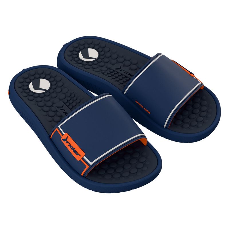 RIDER - SANDALIAS HOMBRE AZUL RIDER PUMP II SLIDE AD 12424-BO155
