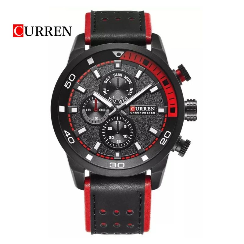 CURREN - Reloj CURREN 8250 Elegante Para Hombre - Negro