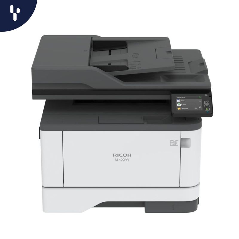 RICOH - Impresora Multifunción Ricoh M 400FW Laser en Blanco y Negro