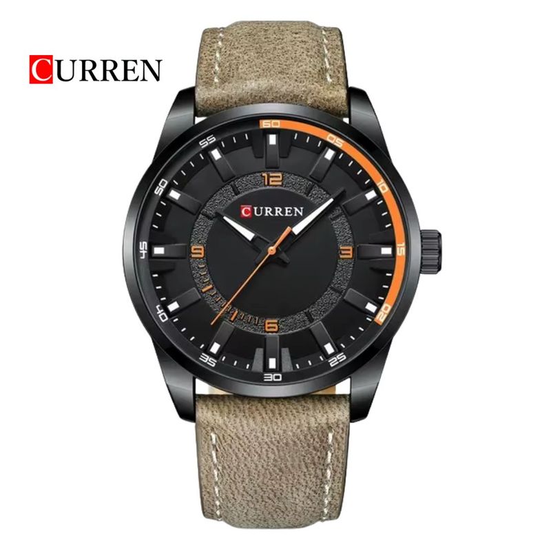 CURREN - Reloj CURREN 8390 Elegante Para Hombre - Gris