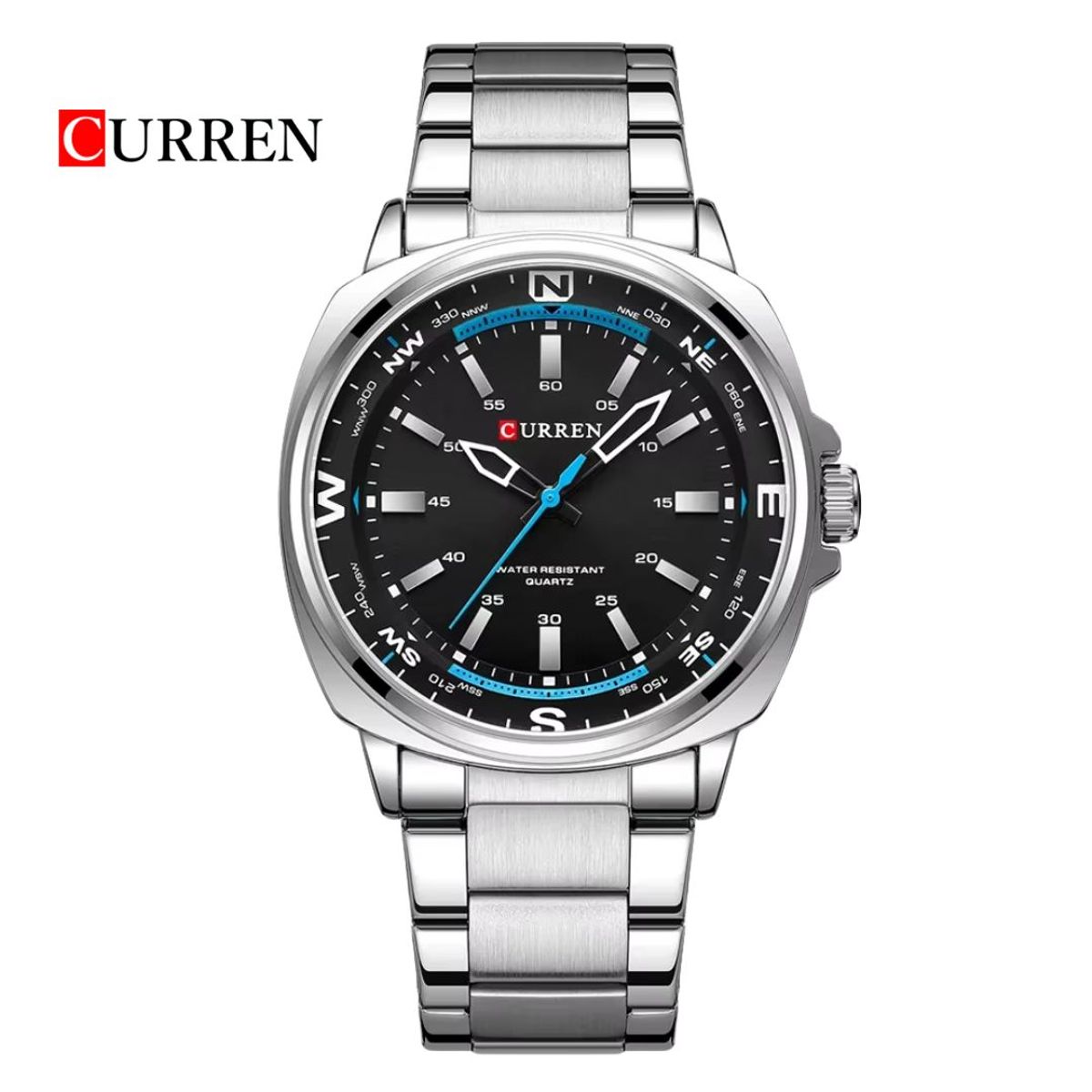 CURREN - Reloj CURREN 8455 Elegante Para Hombre - Negro