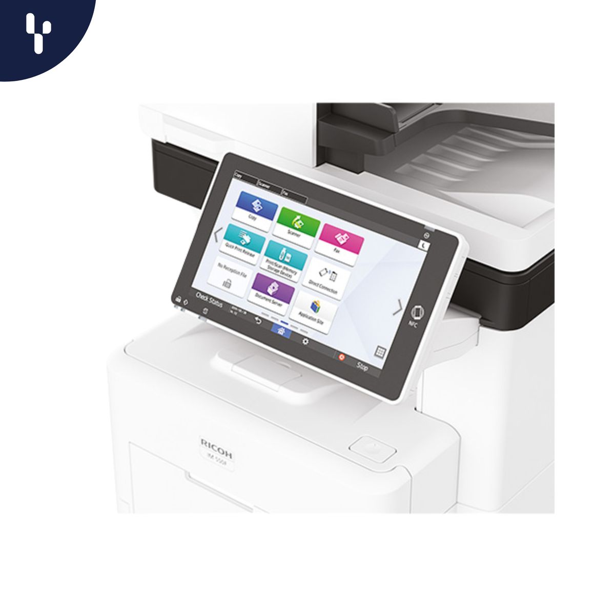 RICOH - Impresora Multifuncional Ricoh IM550 Blanco y Negro