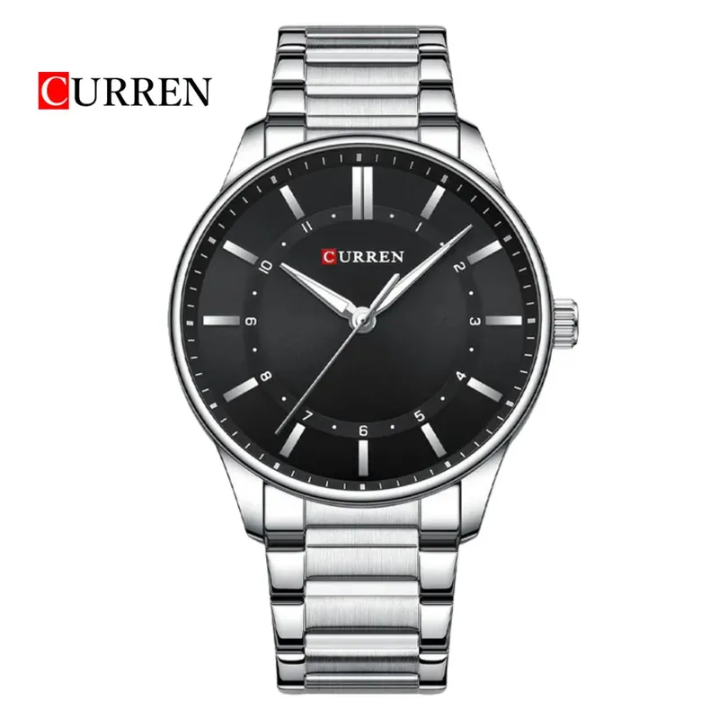 CURREN - Reloj CURREN 8430 Elegante Para Hombre - Negro