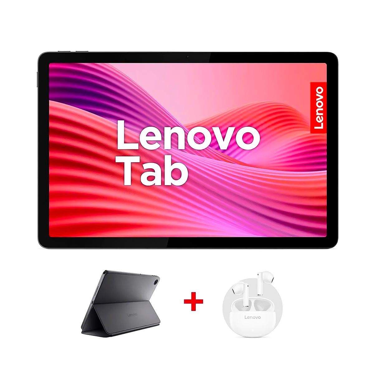 LENOVO - Tablet LENOVO TB311FU 10" Pulgadas Tab 10 RAM 4GB 128GB WiFi (con Funda & Earbuds) Gris