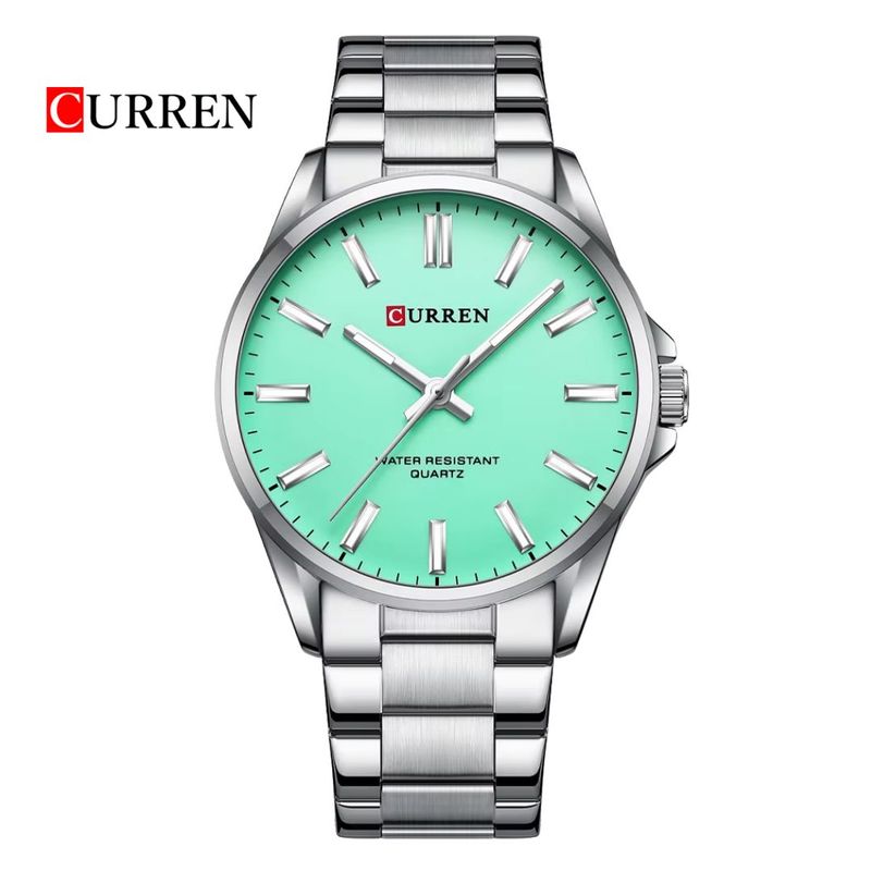 CURREN - Reloj CURREN 9090 Elegante Para Hombre - Turquesa