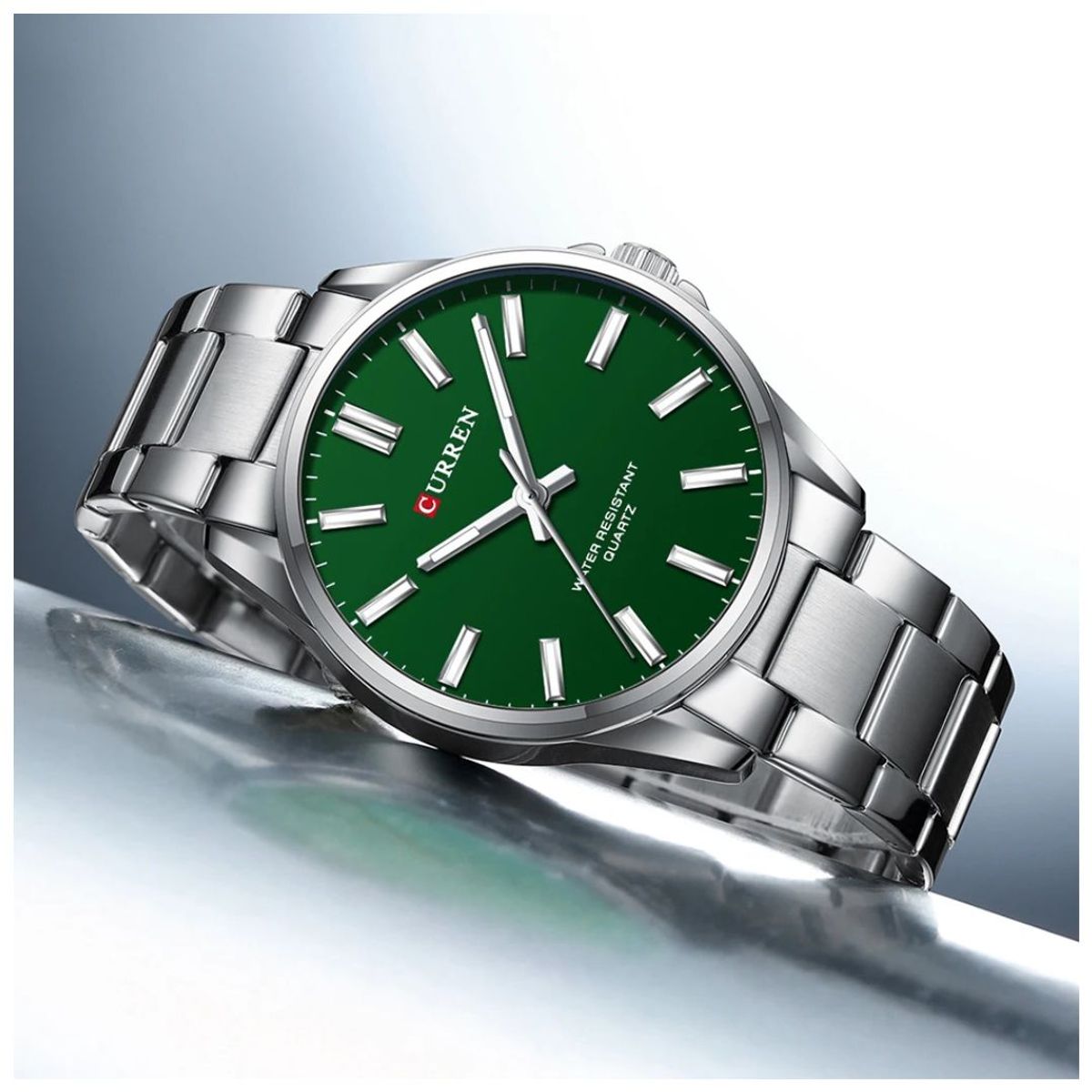 CURREN - Reloj CURREN 9090 Elegante Para Hombre - Verde