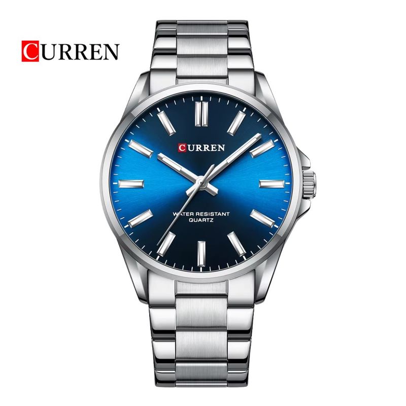 CURREN - Reloj CURREN 9090 Elegante Para Hombre - Azul
