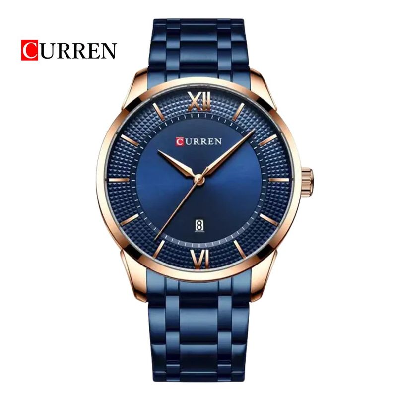 CURREN - Reloj CURREN 8356 Elegante Para Hombre - Azul