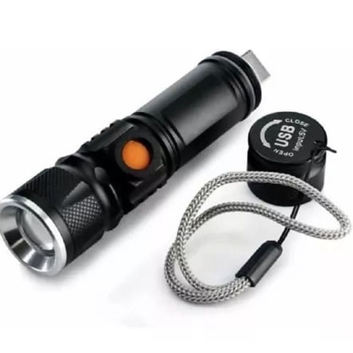 GENERICO - Linterna Led ST-515, 3 Modos De Luz