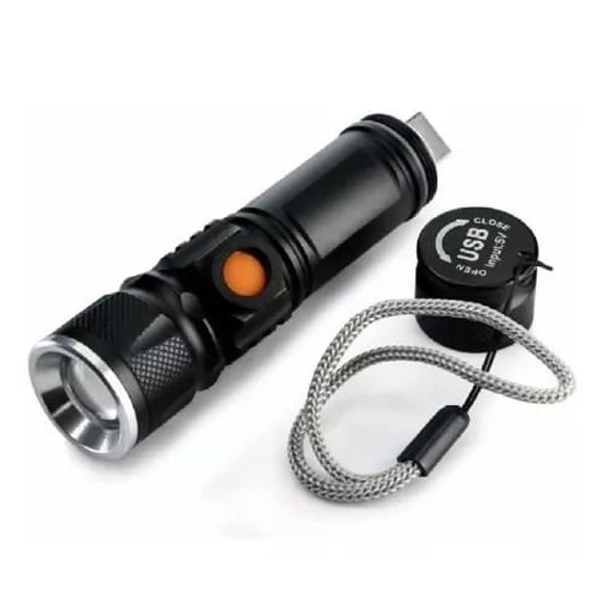 GENERICO - Linterna Led ST-515, 3 Modos De Luz