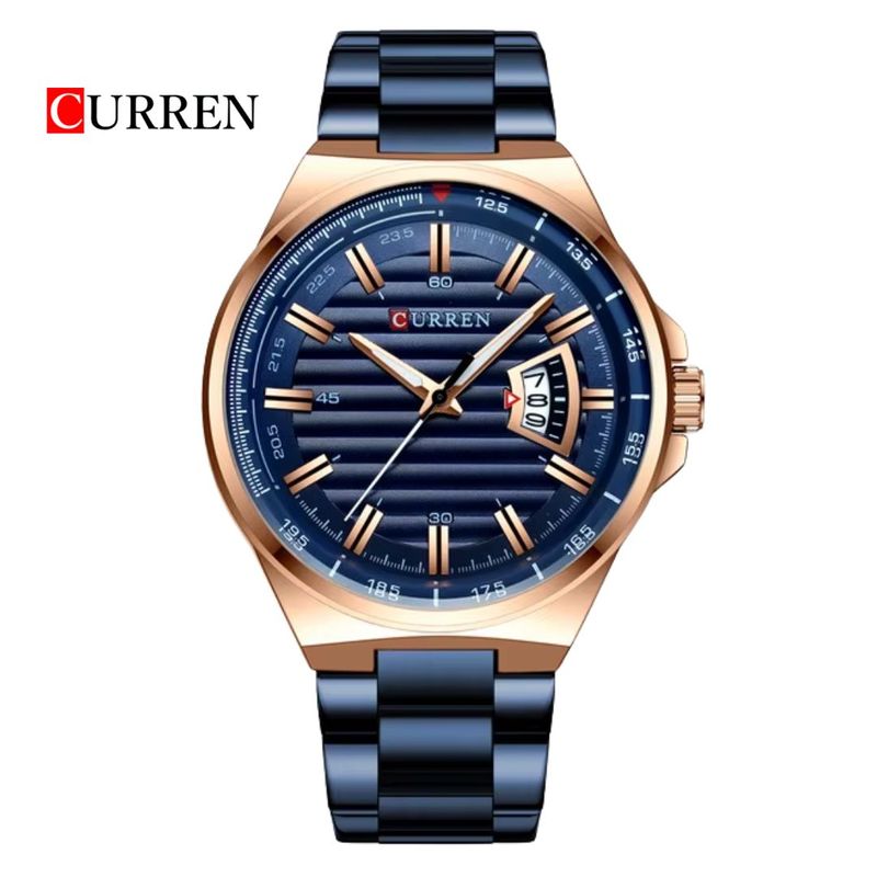 CURREN - Reloj CURREN 8375 Elegante Para Hombre - Azul