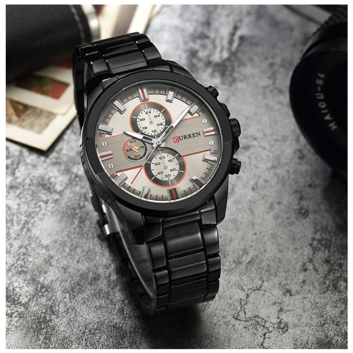 CURREN - Reloj CURREN 8274 Elegante Para Hombre - Pavonado