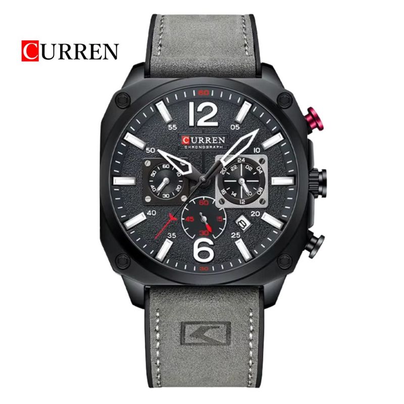 CURREN - Reloj CURREN Cronografo 8398 Para Hombre - Negro