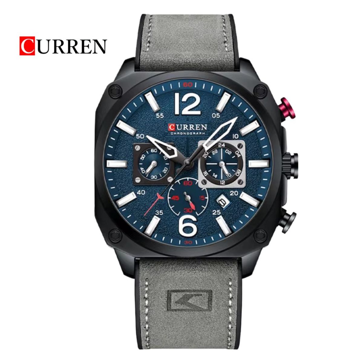CURREN - Reloj CURREN Cronografo 8398 Para Hombre - Azul