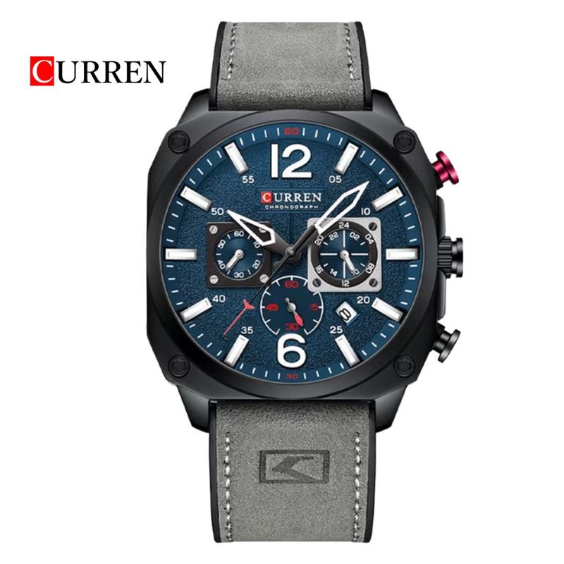 CURREN - Reloj CURREN Cronografo 8398 Para Hombre - Azul