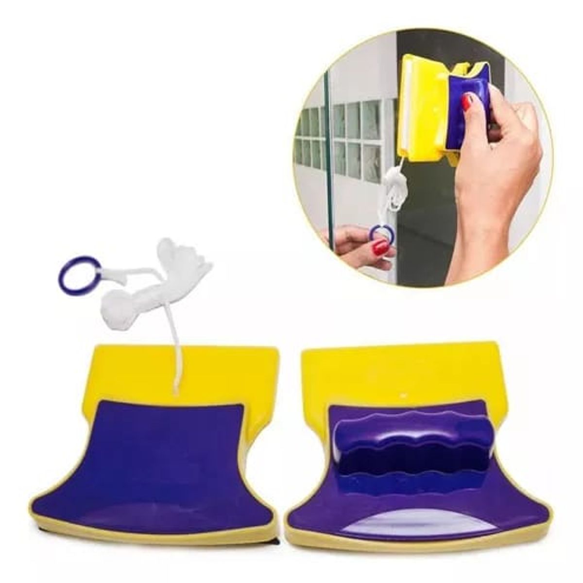 GENERICO - Limpia Vidrios Magnético