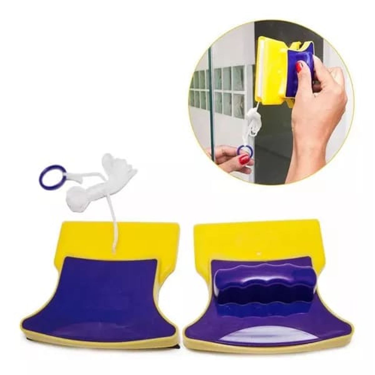 GENERICO - Limpia Vidrios Magnético