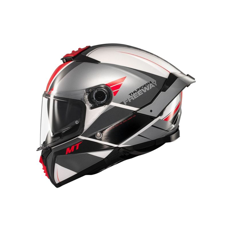 MT HELMETS - MT HELMETS CASCO THUNDER 4 SV FREEWAY A5 BRILLO TALLA L