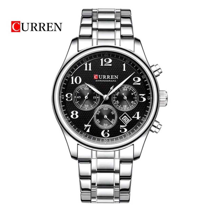 CURREN - Reloj CURREN Cronografo 8466 Para Hombre - Negro