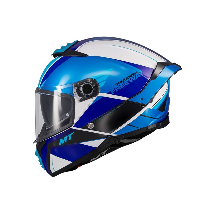 MT HELMETS - MT HELMETS CASCO THUNDER 4 SV FREEWAY A17 BRILLO TALLA M