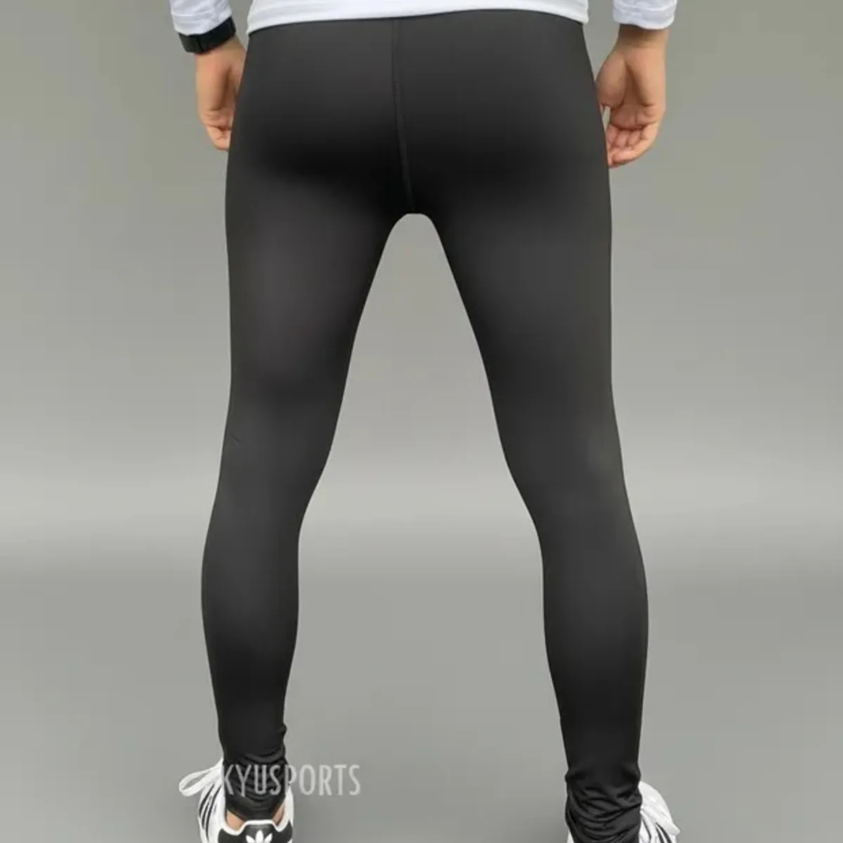 SPORT - Pantalón Licra para Hombre Elástica Deportiva Leggings Compresión