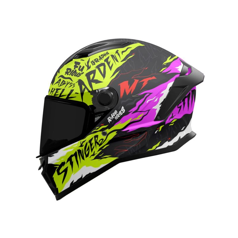 MT HELMETS - CASCO MT HELMETS STINGER 2 ARDENT C13 BRILLO TALLA L
