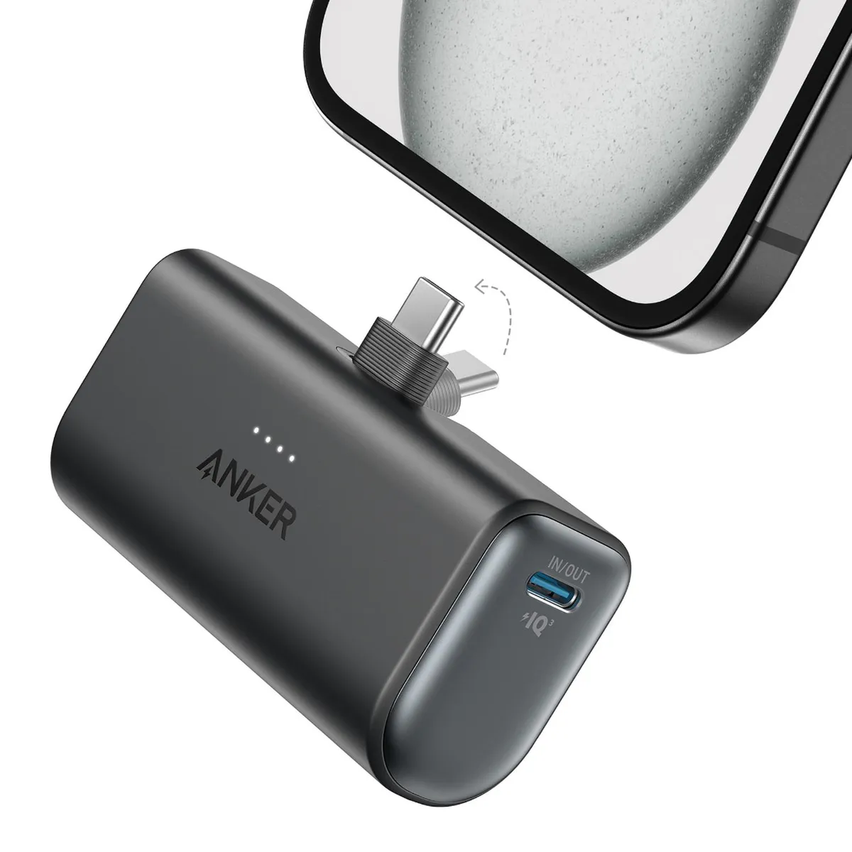 ANKER - Batería portátil Anker Nano 22.5W Conector USB-C Integrado