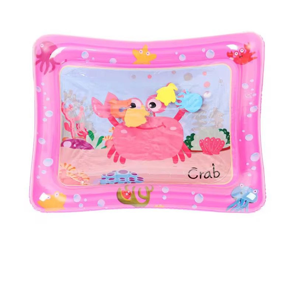 GENERICO - Tapete De Agua Para Bebé Diseño Cangrejo Rosa