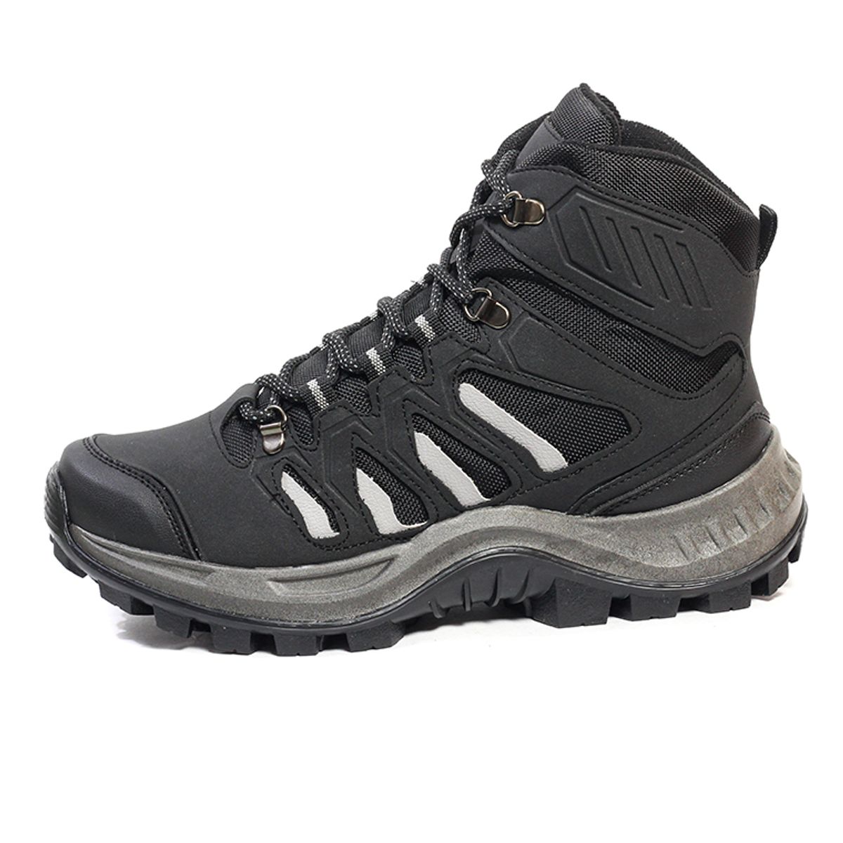 INCO - Bota Outdoor Hombre Sintético Origen Nepal Negro