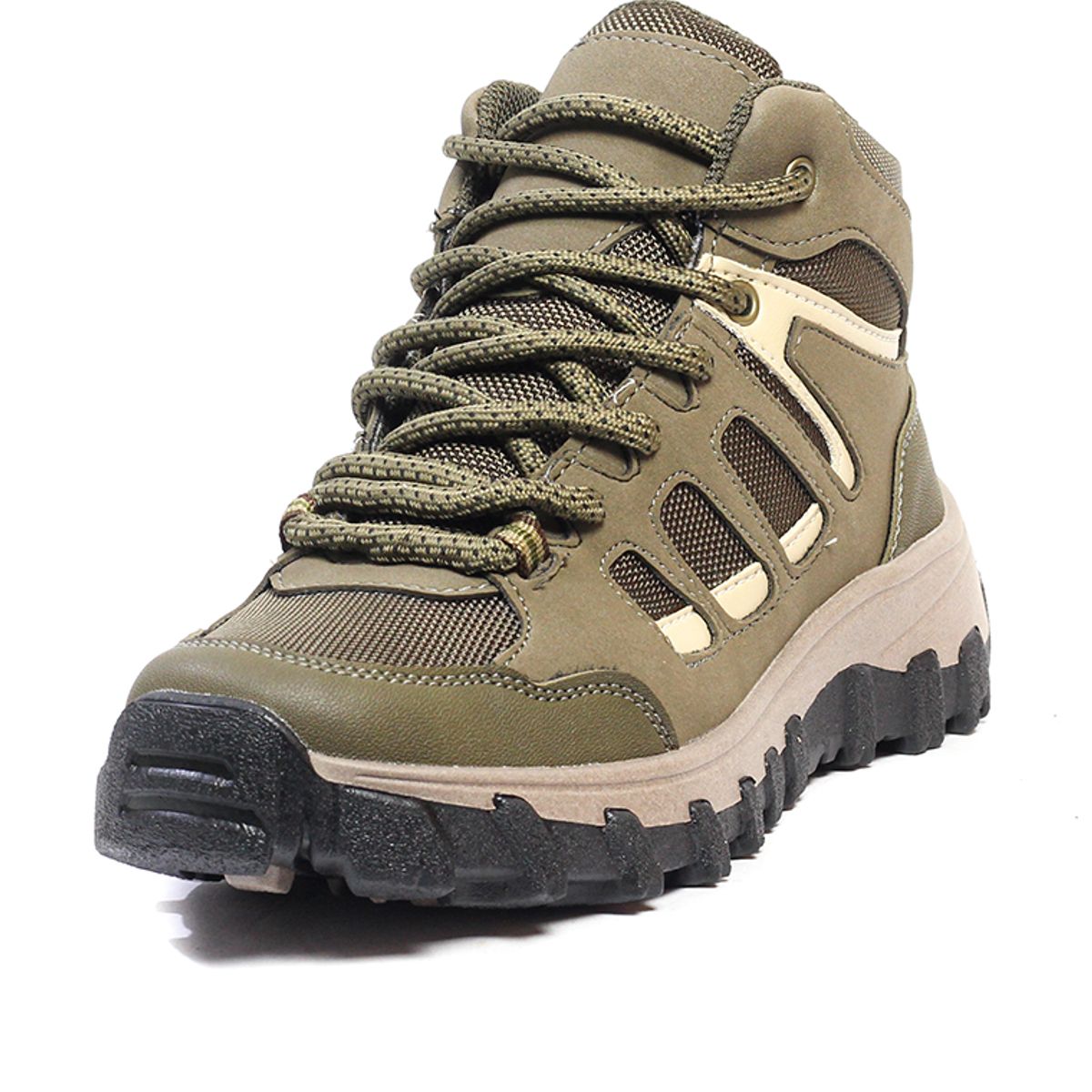 INCO - Bota Outdoor Mujer Sintético Origen Makalu Café Rosado