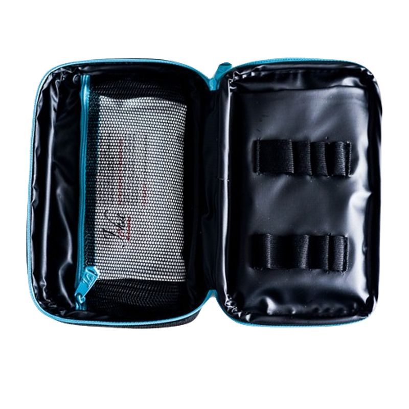 GENERICO - Estuche Para Insulina+ 2 Pilas refrigerante cremallera Azul