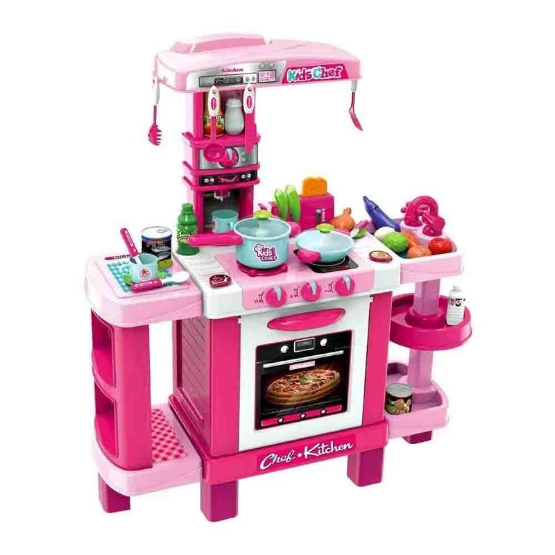 TOY LOGIC - Cocina Infantil Niñas Niños con Horno Luz Y Sonidos Juguetes