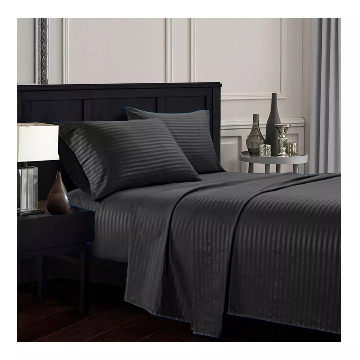 GENERICO - Sabanas Semidoble 30cm - Planchado Permanente 600h